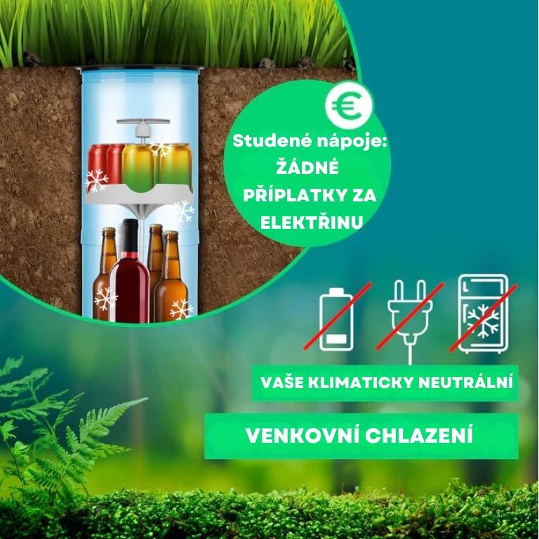 MaxxMee Chladič lahví do země 07015 (5)